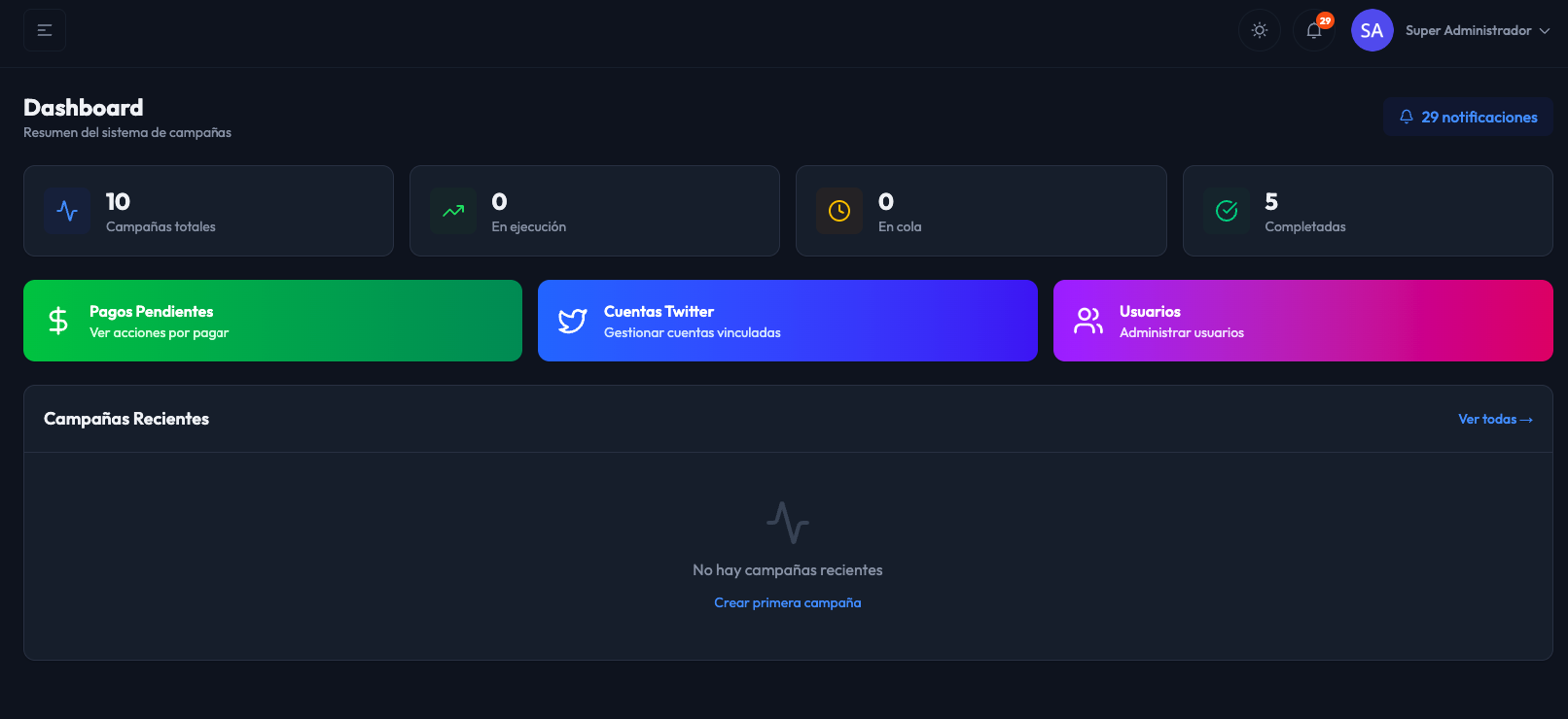 Captura del proyecto Servicios Don Moto